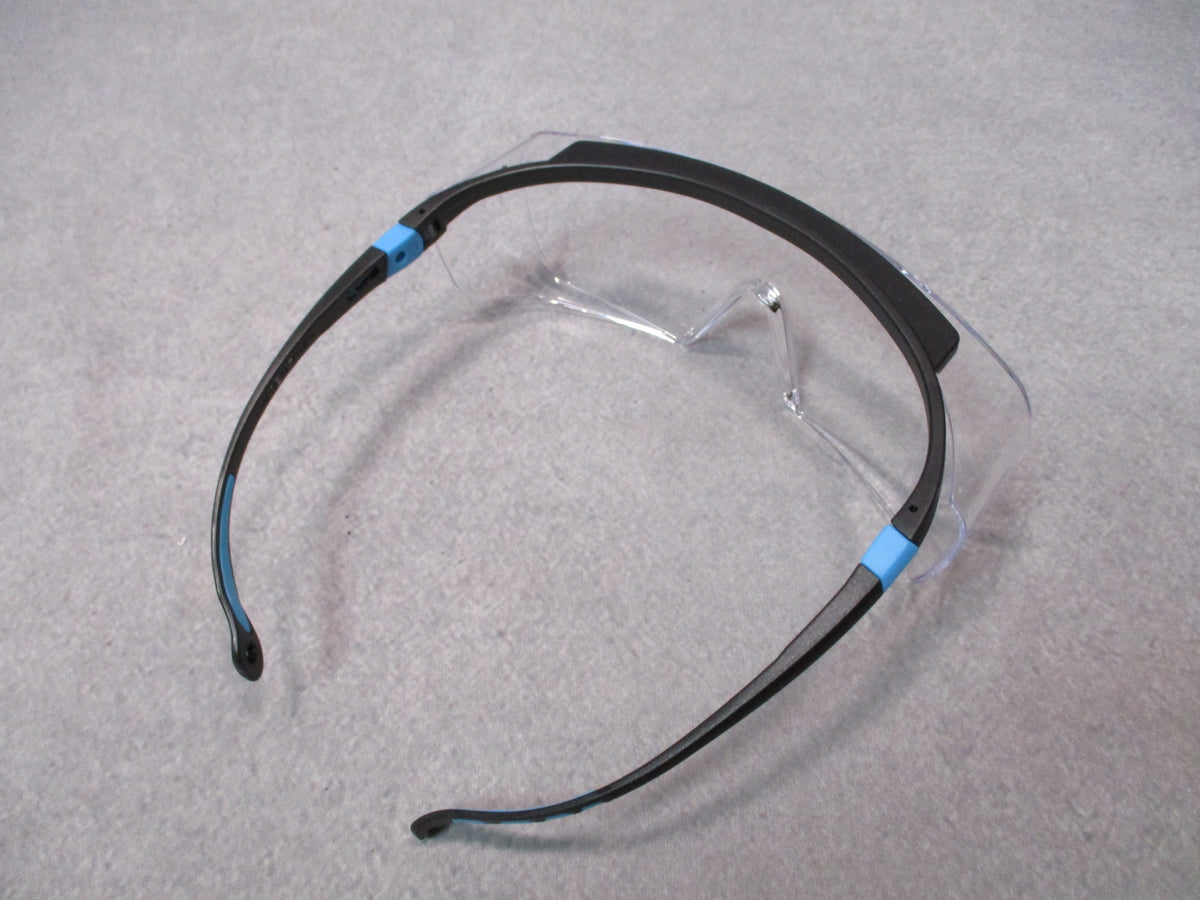 OpticMax NT155C Clear Fit Over Safety Shooting Glasses Anti Fog New in Box - Centex Military Gear