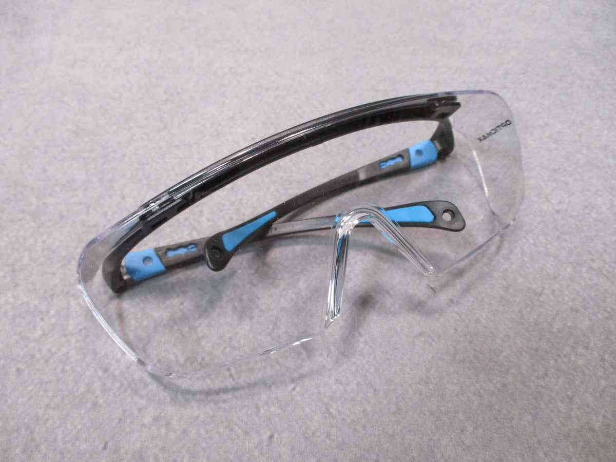 OpticMax NT155C Clear Fit Over Safety Shooting Glasses Anti Fog New in Box - Centex Military Gear