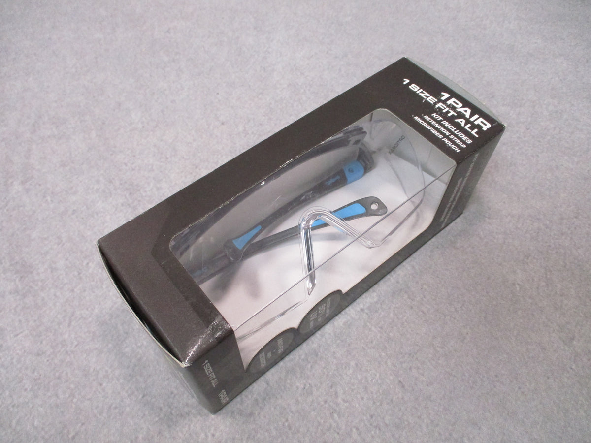 OpticMax NT155C Clear Fit Over Safety Shooting Glasses Anti Fog New in Box - Centex Military Gear