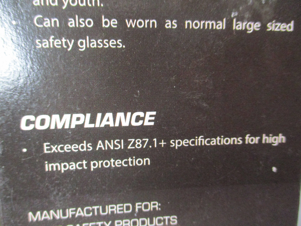 OpticMax NT155C Clear Fit Over Safety Shooting Glasses Anti Fog New in Box - Centex Military Gear