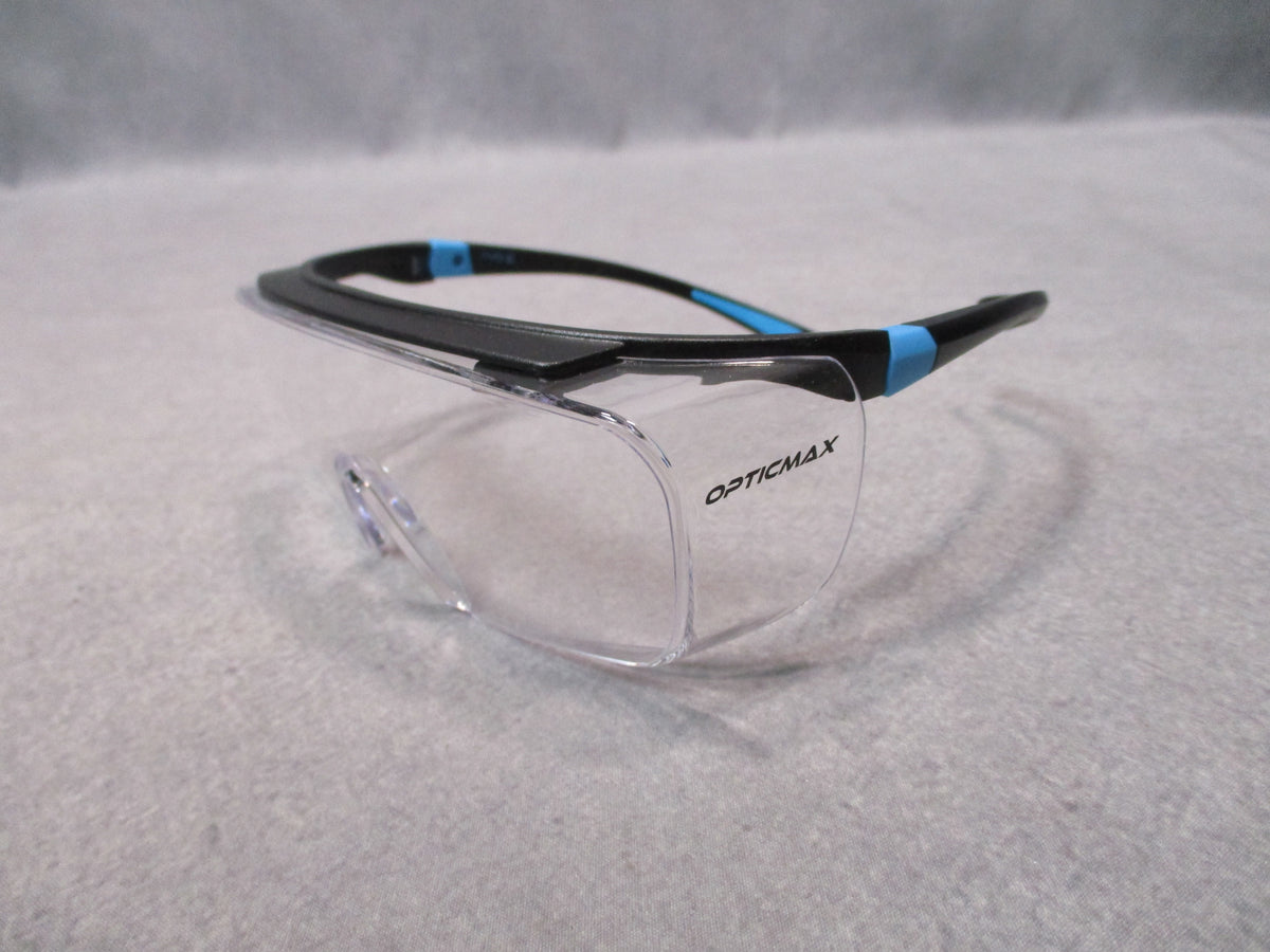 OpticMax NT155C Clear Fit Over Safety Shooting Glasses Anti Fog New in Box - Centex Military Gear