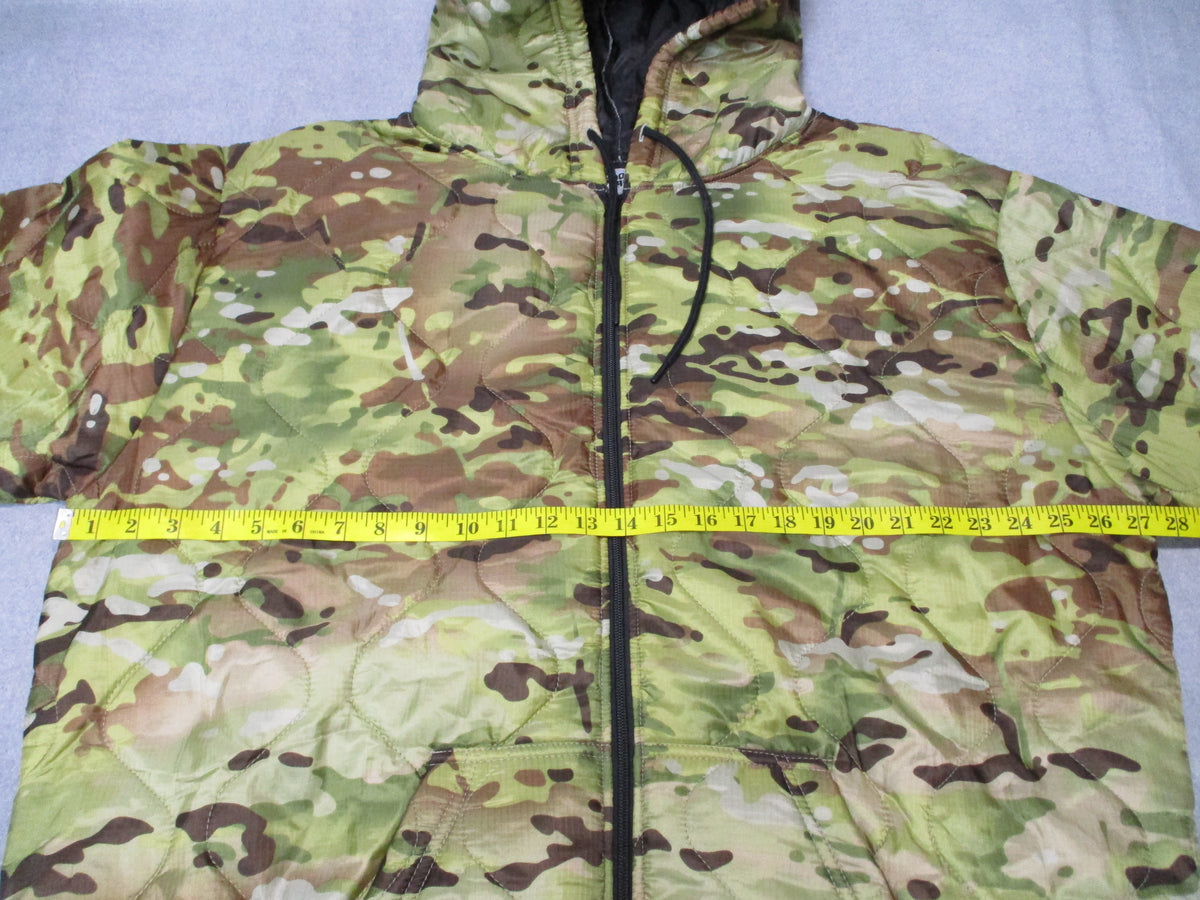 Woobie Gear Camo Full Zip Quilted Hoodie NWOT Size Unknown See Measurements - Centex Military Gear