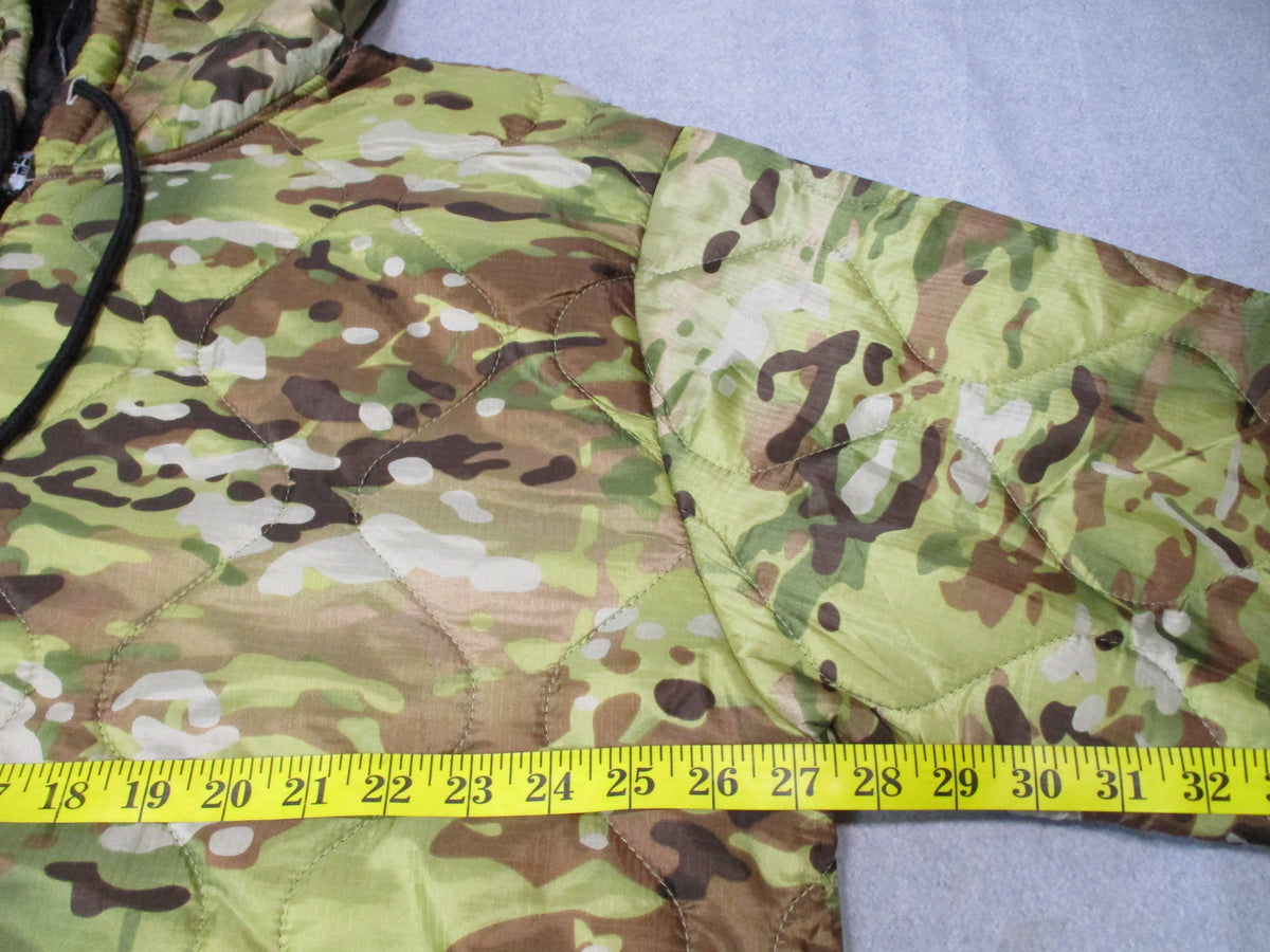 Woobie Gear Camo Full Zip Quilted Hoodie NWOT Size Unknown See Measurements - Centex Military Gear