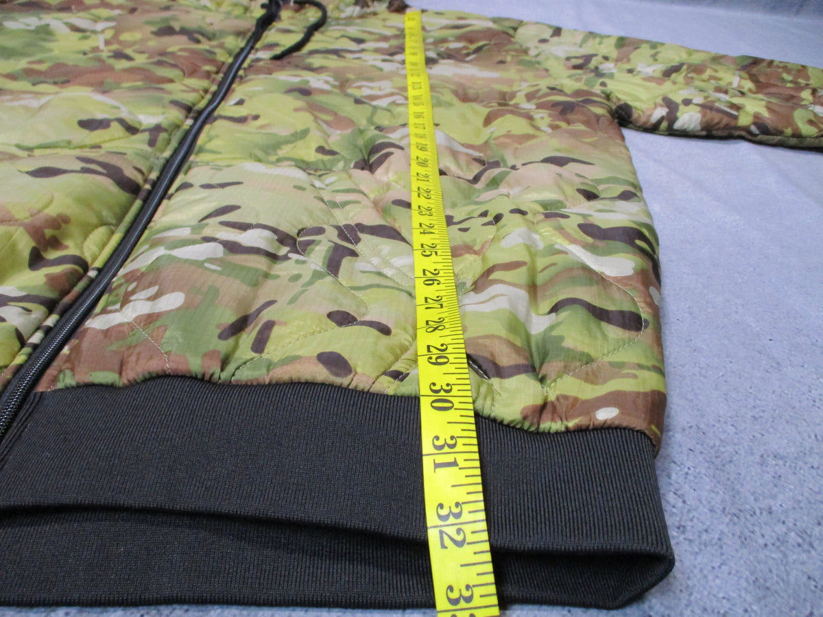 Woobie Gear Camo Full Zip Quilted Hoodie NWOT Size Unknown See Measurements - Centex Military Gear