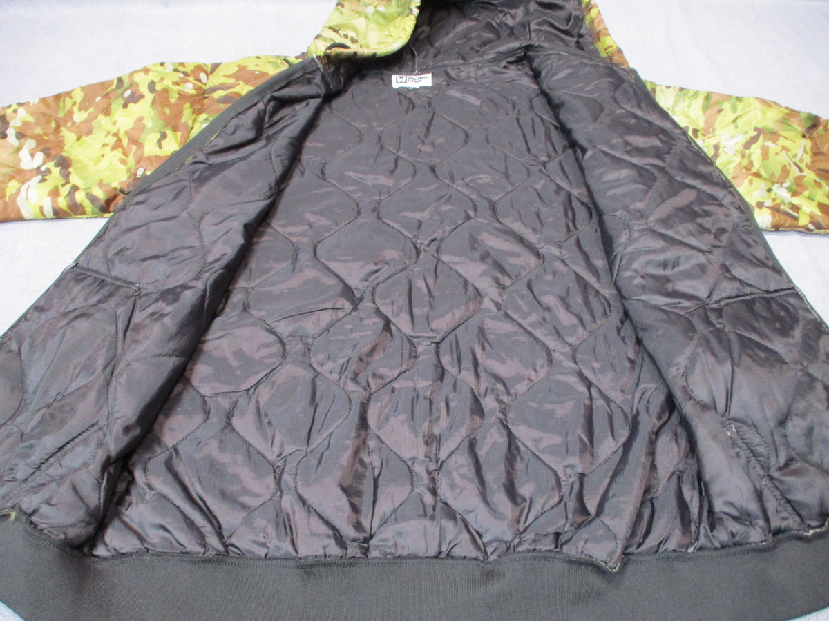 Woobie Gear Camo Full Zip Quilted Hoodie NWOT Size Unknown See Measurements - Centex Military Gear
