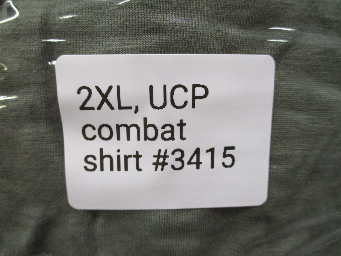 2XL MASSIF ARMY COMBAT SHIRT FLAME RESISTANT FRONT EMBLEM LOGO ACU DIGITAL XXL
