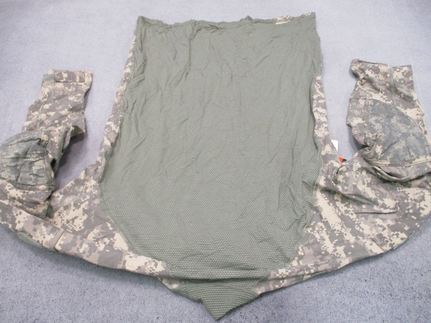 2XL MASSIF ARMY COMBAT SHIRT FLAME RESISTANT FRONT EMBLEM LOGO ACU DIGITAL XXL