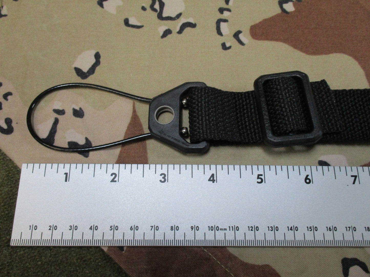 Blue Force Gear Sling with loop Black 1.25" Nylon Rapid Adjust Tactical Strap