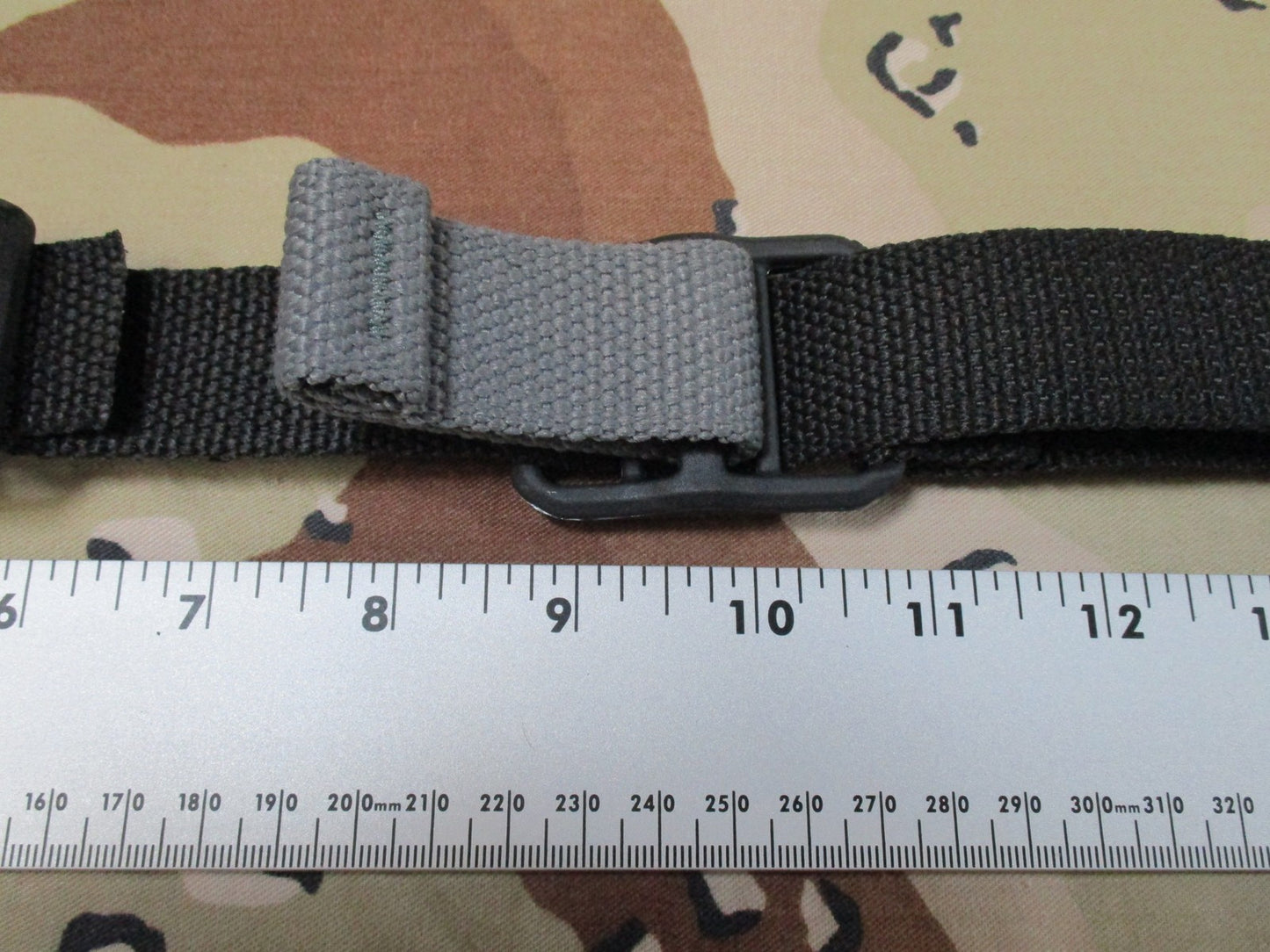 Blue Force Gear Sling with loop Black 1.25" Nylon Rapid Adjust Tactical Strap