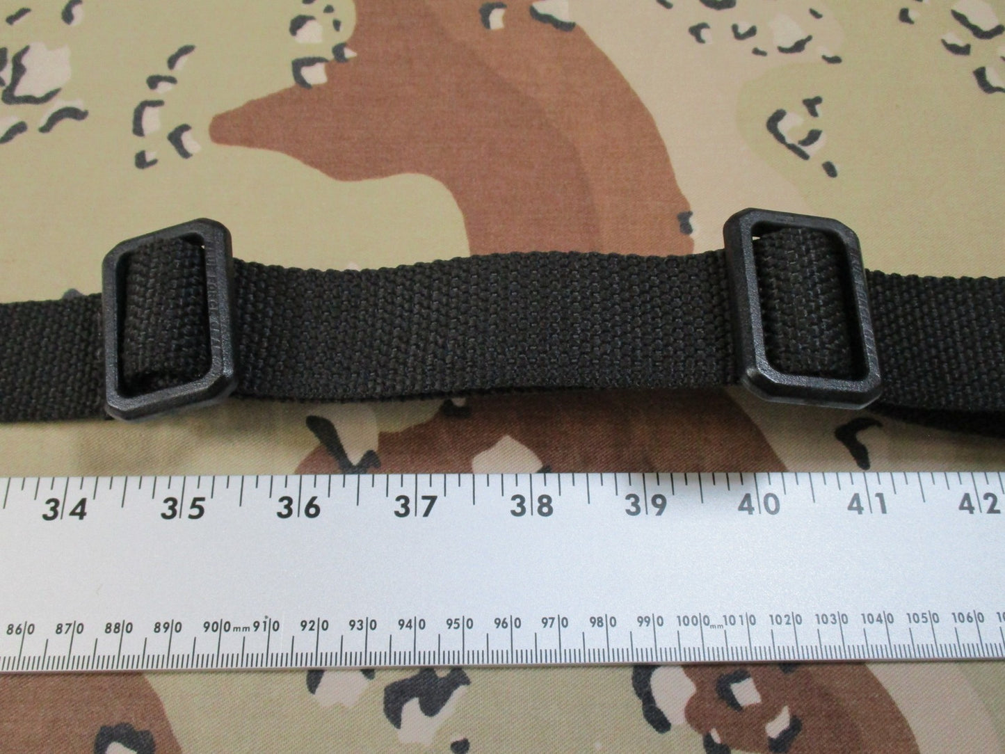 Blue Force Gear Sling with loop Black 1.25" Nylon Rapid Adjust Tactical Strap