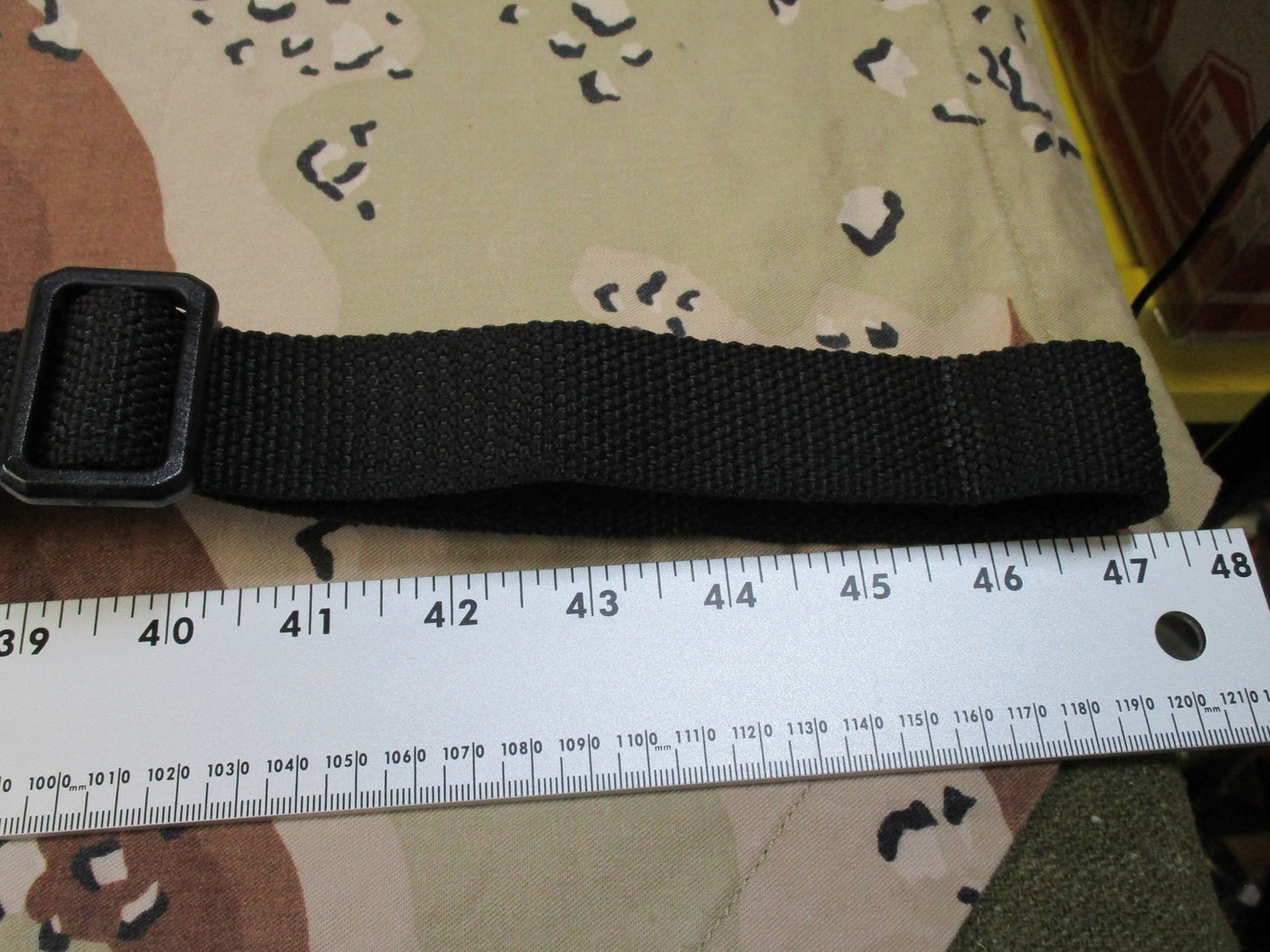 Blue Force Gear Sling with loop Black 1.25" Nylon Rapid Adjust Tactical Strap