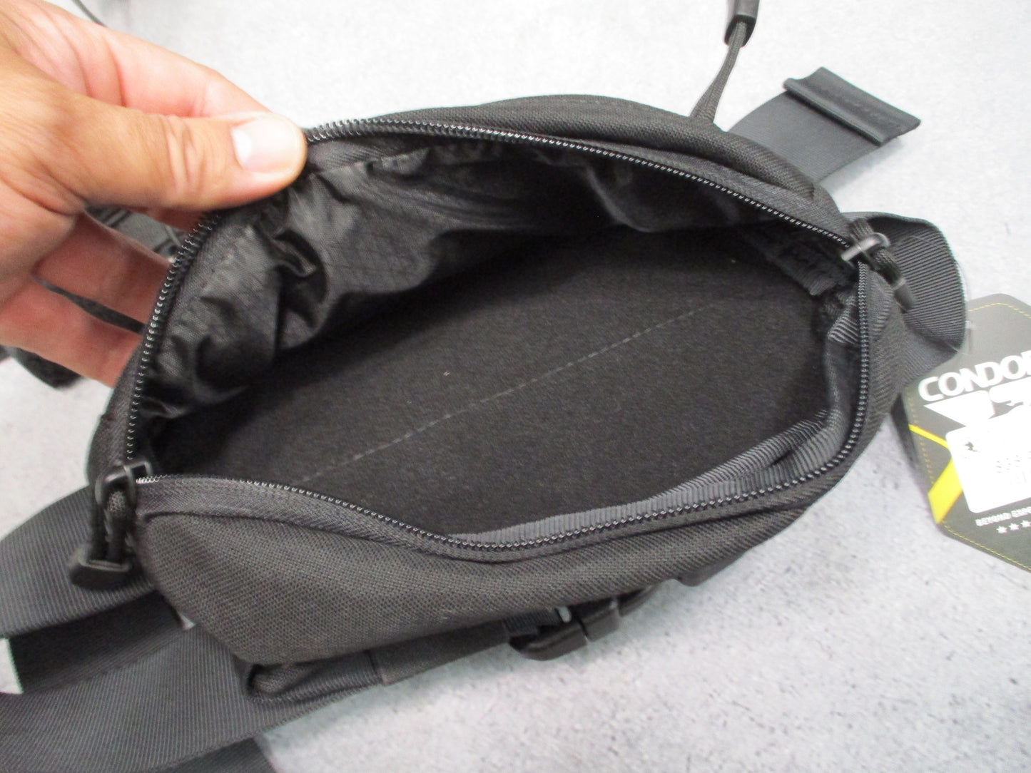 Condor Draw Down Waist Pack Gen II Tactical Concealed Carry Bag Black 111196-002