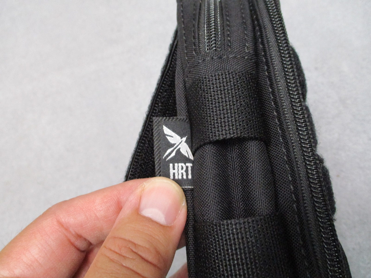 HRT Tactical Sporran Hanger Pouch Black MOLLE Cordura Dangler