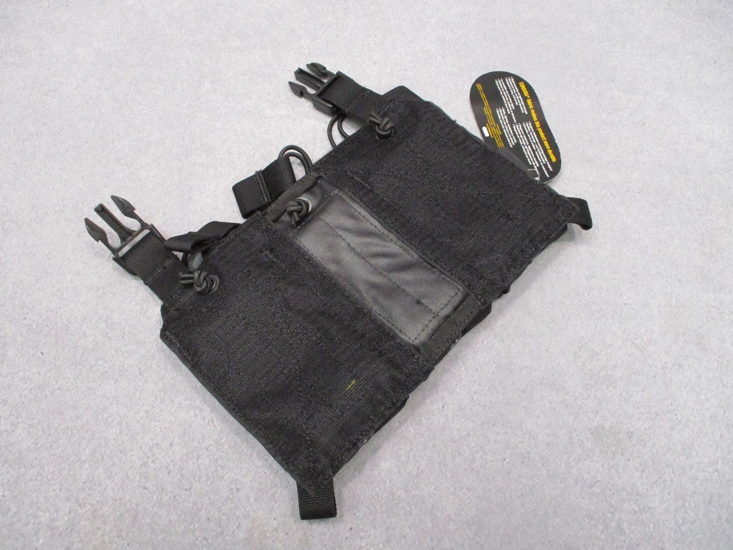 HRT Triple Rifle Mag Shingle Pouch Black MOLLE Placard New w/ Tags