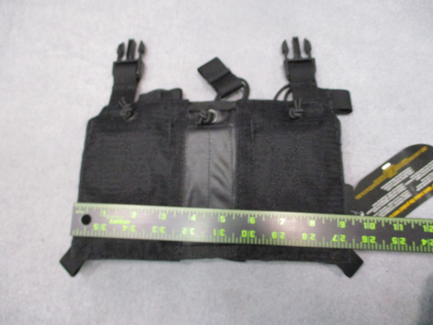 HRT Triple Rifle Mag Shingle Pouch Black MOLLE Placard New w/ Tags