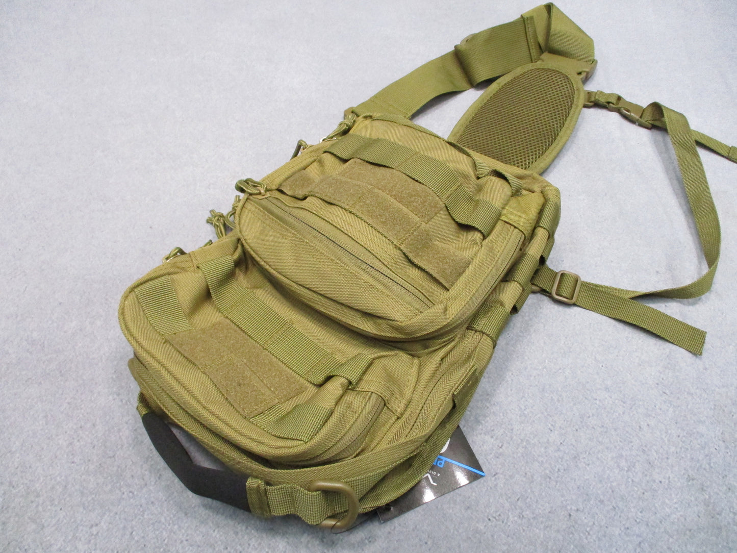 NcSTAR Tactical Sling Pack MOLLE Bag Tan CVSUB3025T New with Tags