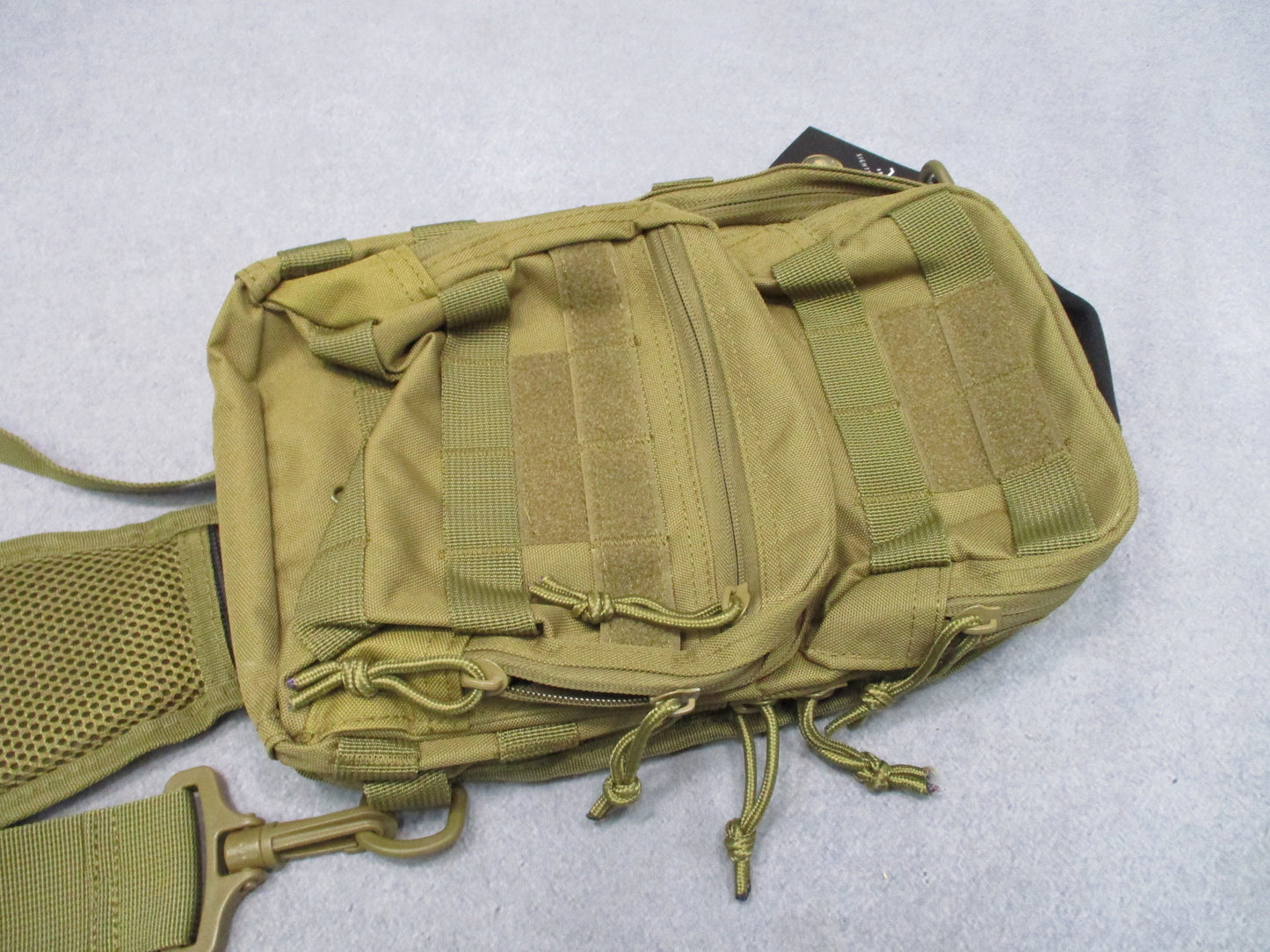 NcSTAR Tactical Sling Pack MOLLE Bag Tan CVSUB3025T New with Tags