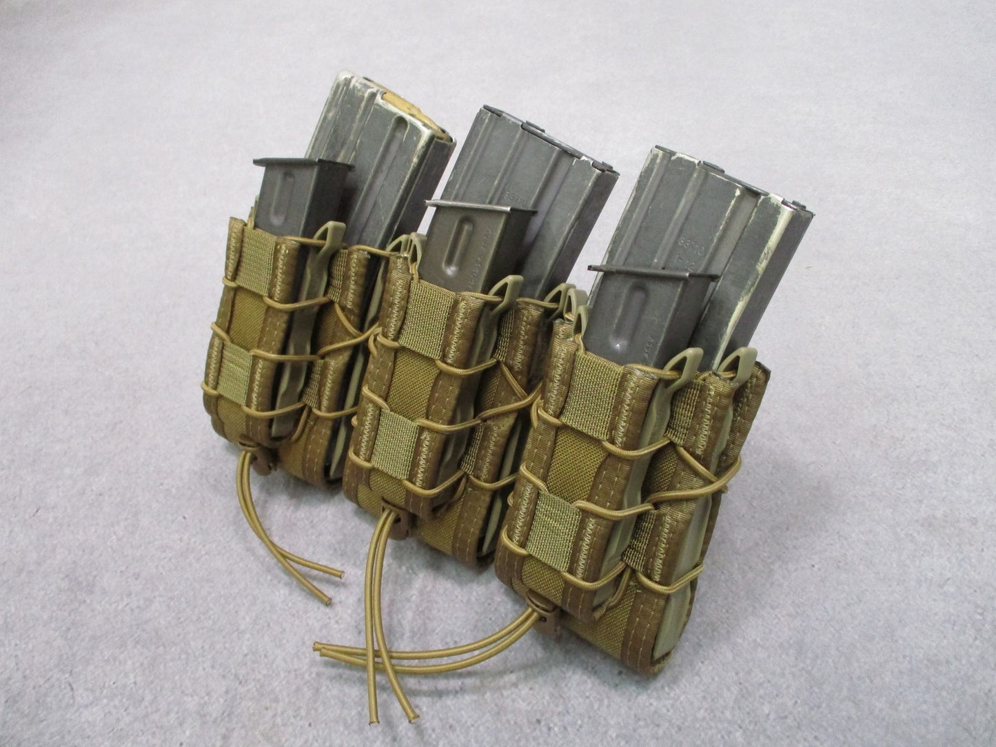 High Speed Gear HSGI Triple Double Decker TACO Rifle/Pistol Mag Pouch Coyote Bro