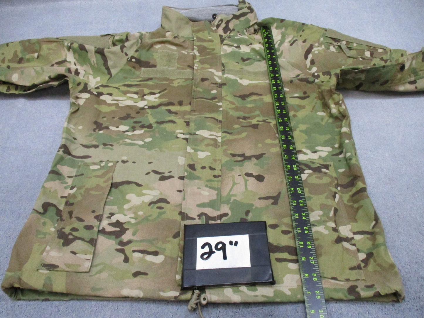 USED ARMY OCP EWOL PARKA FLAME RESISTANT GORE-TEX MULTICAM JACKET MEDIUM/REGULAR