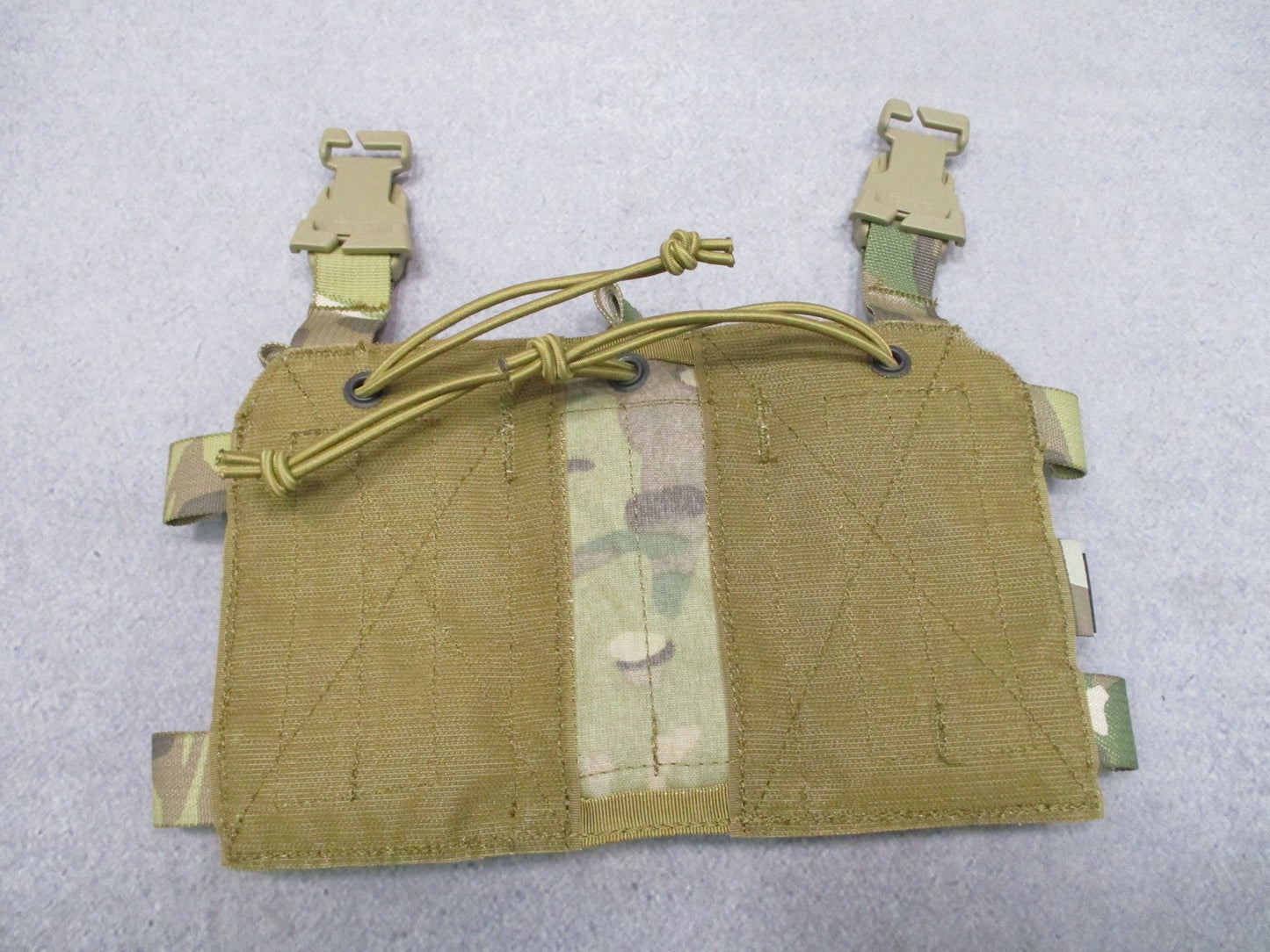 HRT Tactical Gear Triple 5.56/.223 Placard Multicam 3 Mag Pouch Shingle
