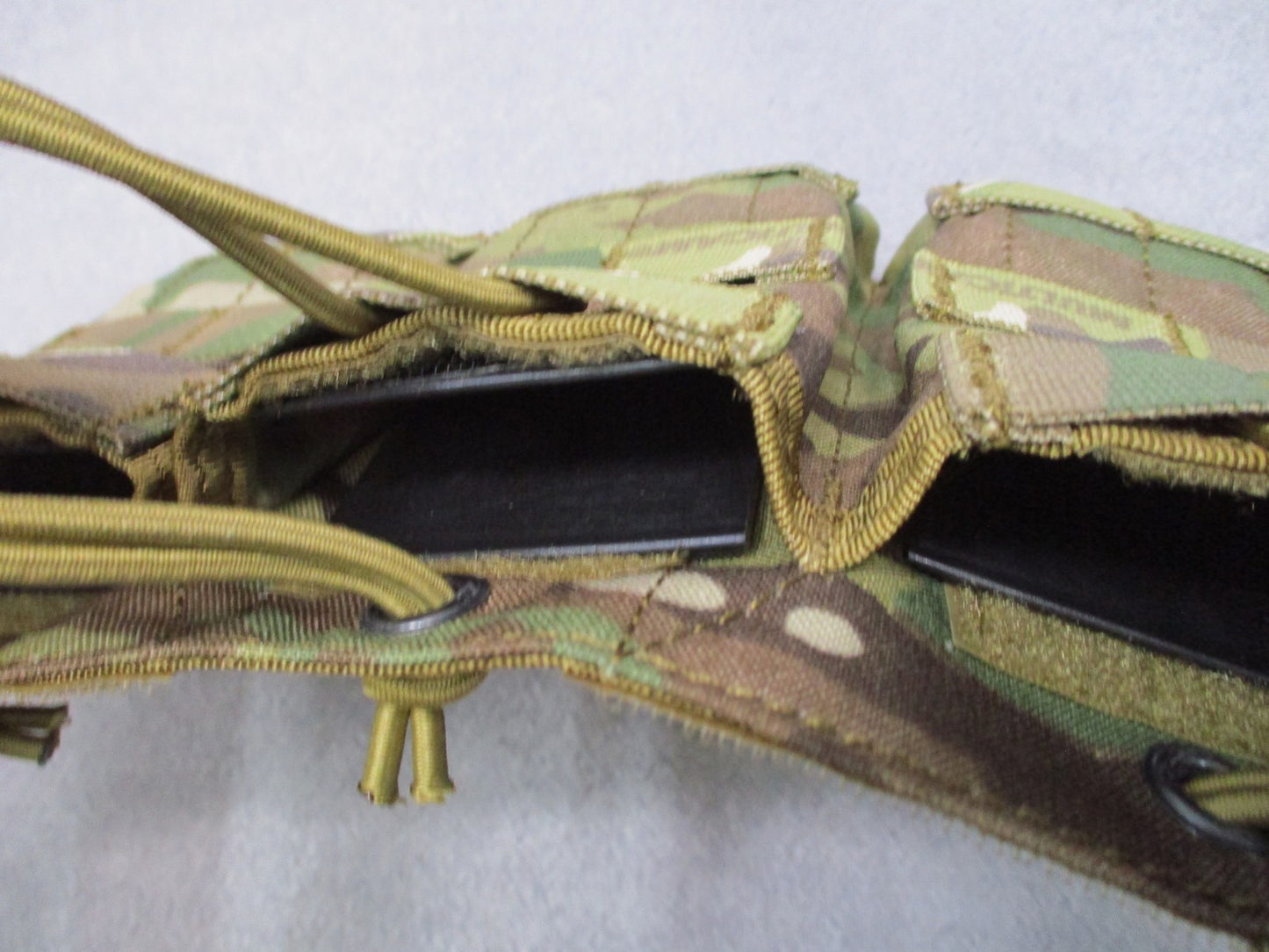 HRT Tactical Gear Triple 5.56/.223 Placard Multicam 3 Mag Pouch Shingle
