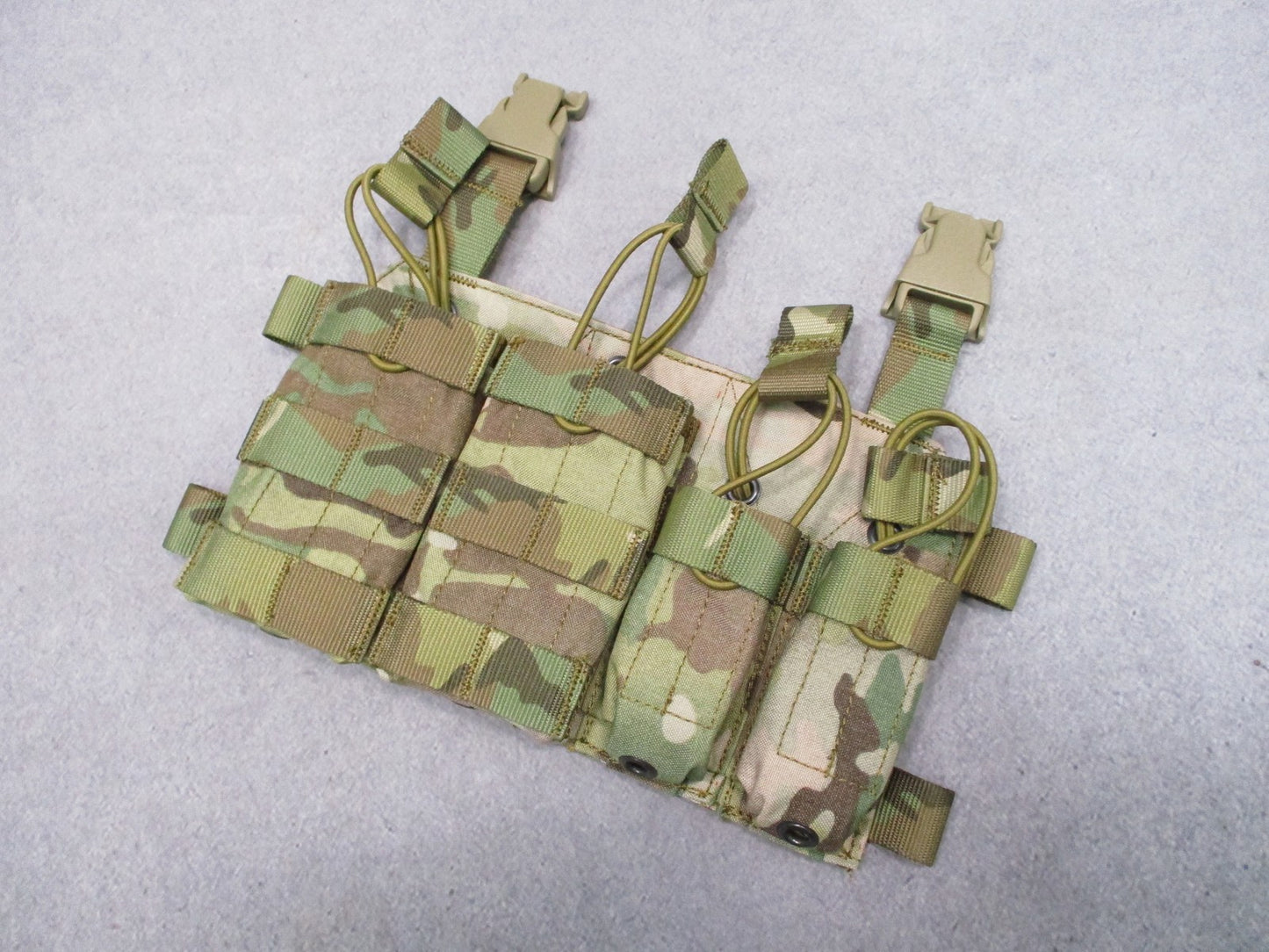 HRT Tactical Gear Response Placard MultiCam Rifle Mag Pouch Buckle/Clip On