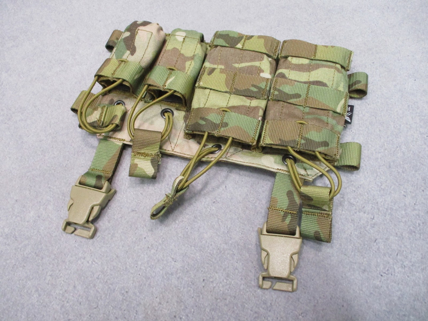 HRT Tactical Gear Response Placard MultiCam Rifle Mag Pouch Buckle/Clip On