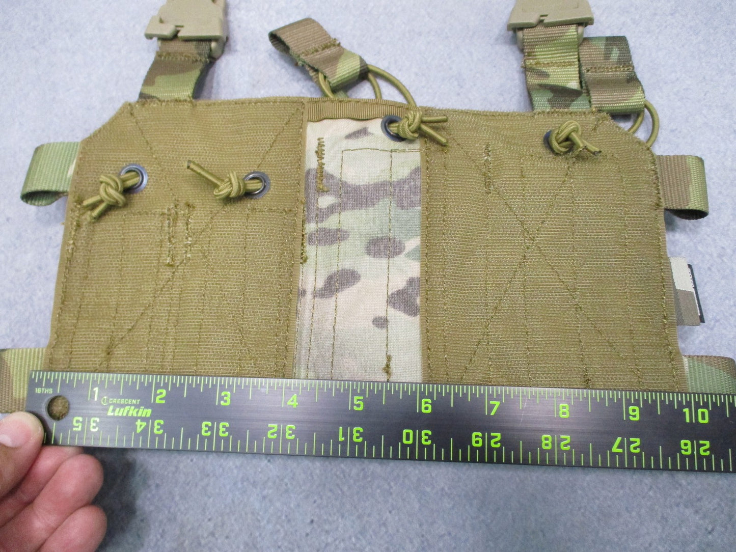 HRT Tactical Gear Response Placard MultiCam Rifle Mag Pouch Buckle/Clip On