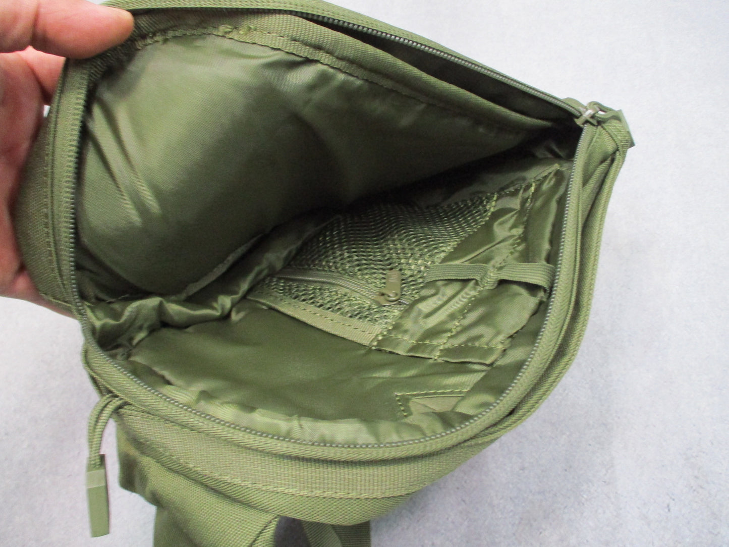 Highland Tactical Expat Sling Pack Dark Green Laser Cut MOLLE New With Tags