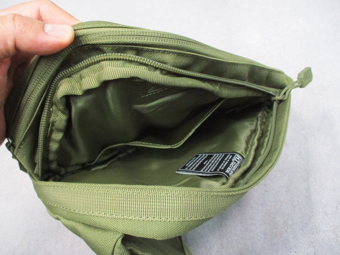 Highland Tactical Expat Sling Pack Dark Green Laser Cut MOLLE New With Tags