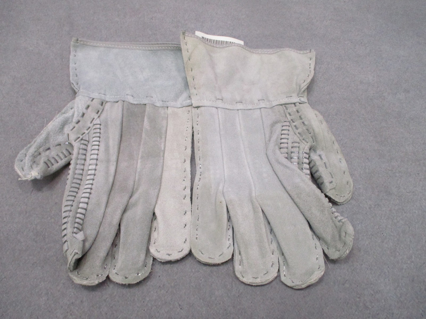 MILITARY ISSUE CONCERTINA BARB WIRE RAZOR HANDLER LEATHER GLOVES HEAVY DUTY