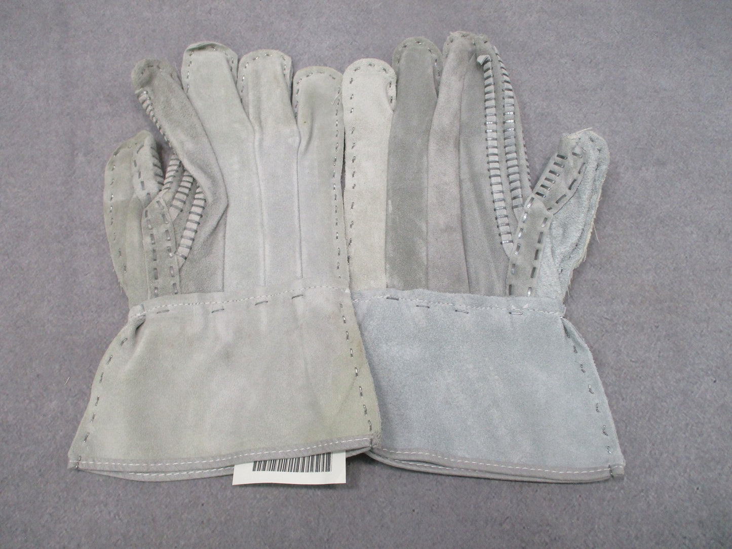 MILITARY ISSUE CONCERTINA BARB WIRE RAZOR HANDLER LEATHER GLOVES HEAVY DUTY