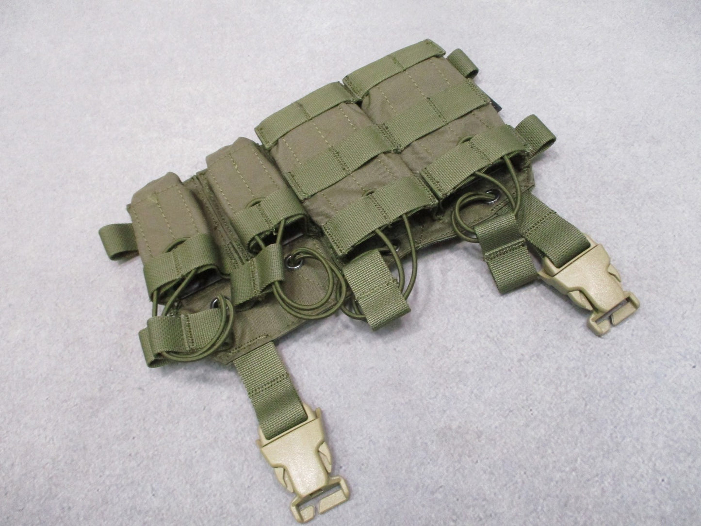 HRT Tactical Gear Response Placard Ranger Green 2 Rifle / 2 Pistol Mag Carrier