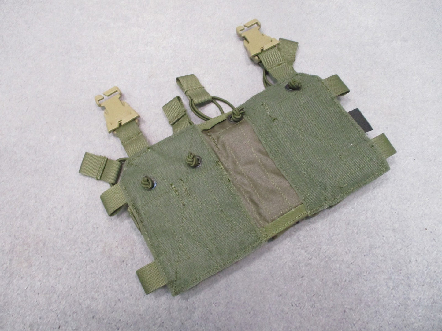 HRT Tactical Gear Response Placard Ranger Green 2 Rifle / 2 Pistol Mag Carrier