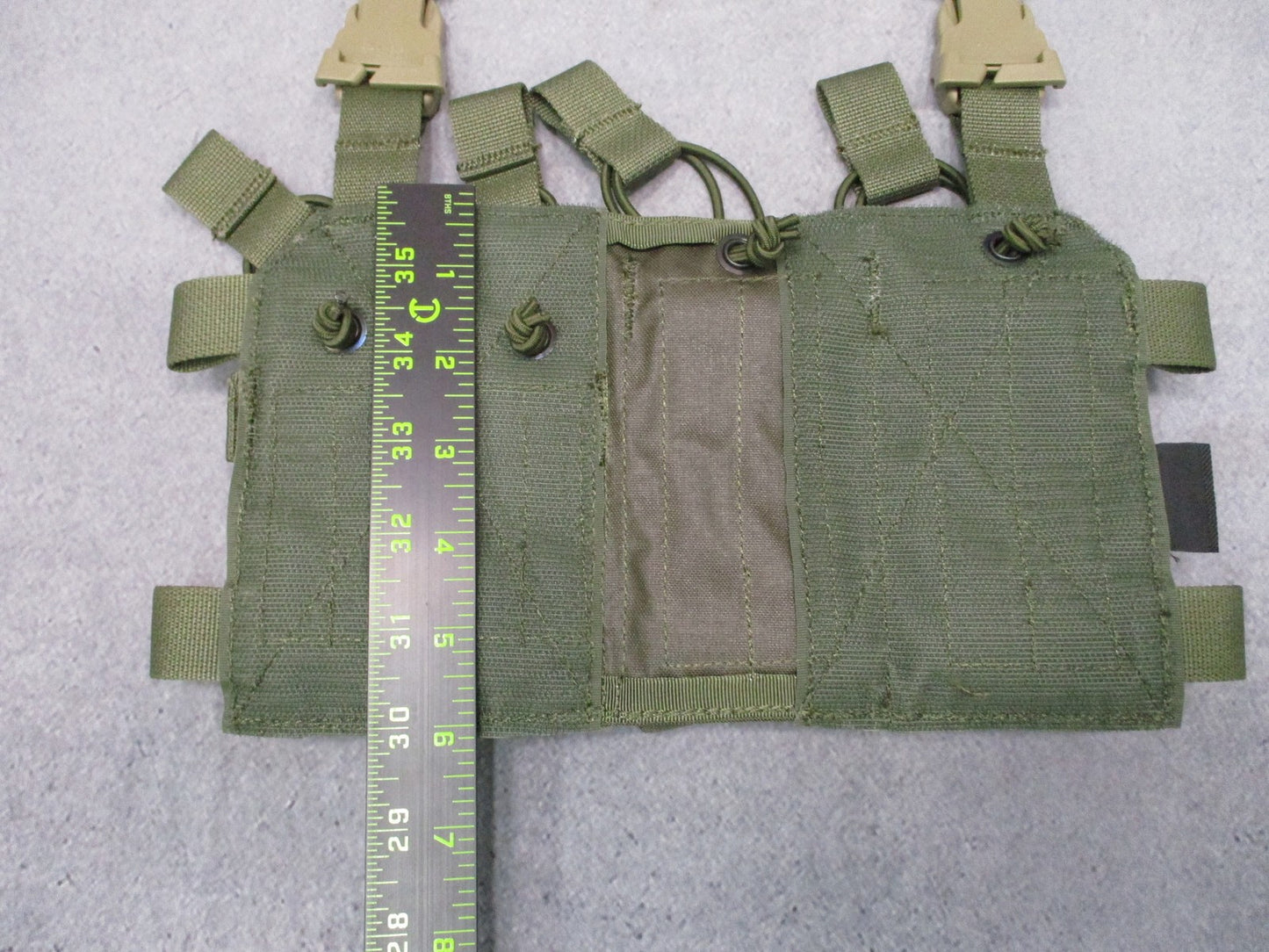 HRT Tactical Gear Response Placard Ranger Green 2 Rifle / 2 Pistol Mag Carrier