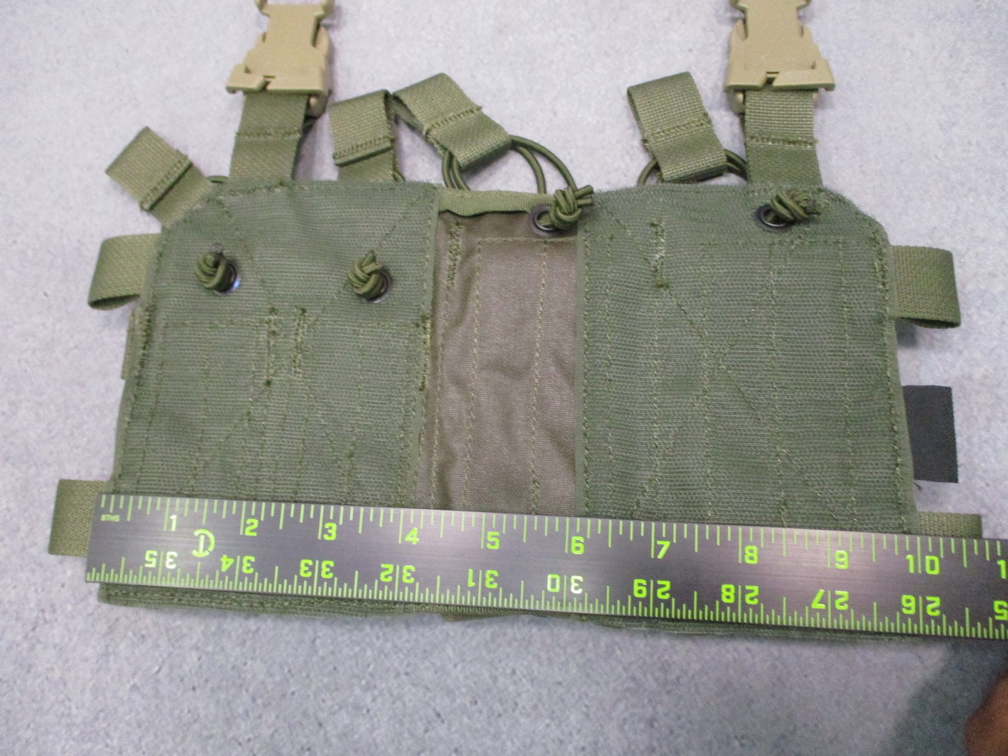 HRT Tactical Gear Response Placard Ranger Green 2 Rifle / 2 Pistol Mag Carrier