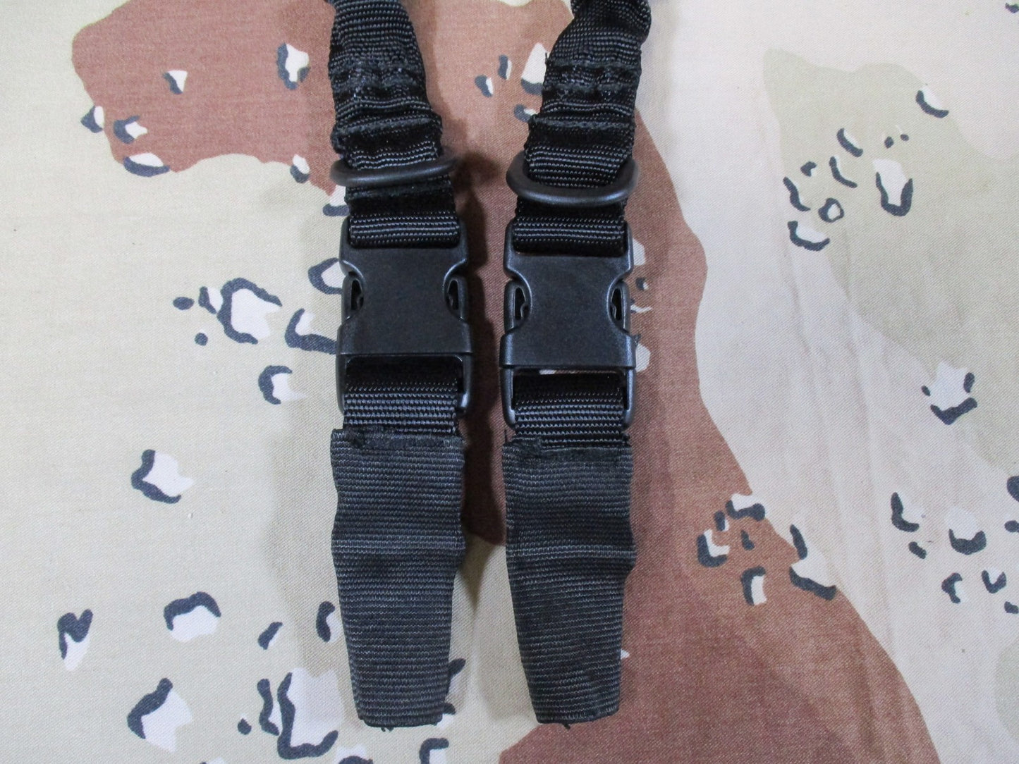 Rothco 2-Point Tactical Rifle Sling Dual Bungee Quick Release Black 4656 New