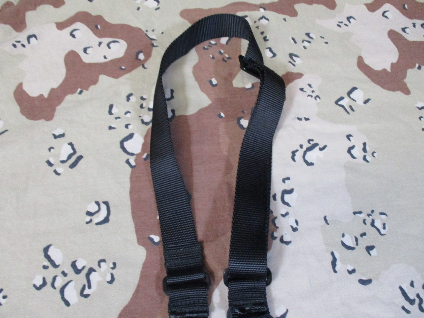 Rothco 2-Point Tactical Rifle Sling Dual Bungee Quick Release Black 4656 New