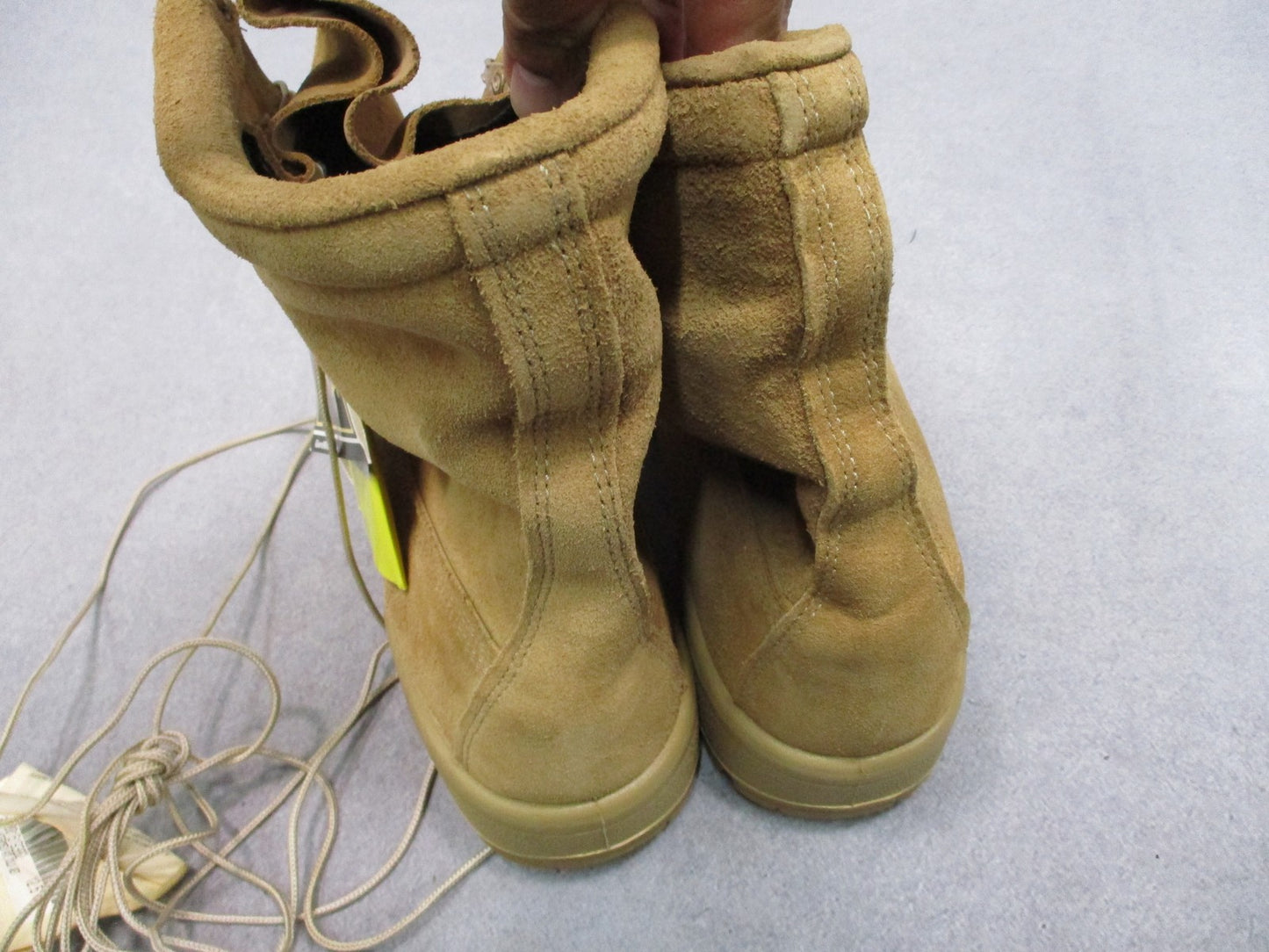 New Belleville ICWR GORE-TEX Military Boots Tan Suede Vibram Sole Men's 12.5 R