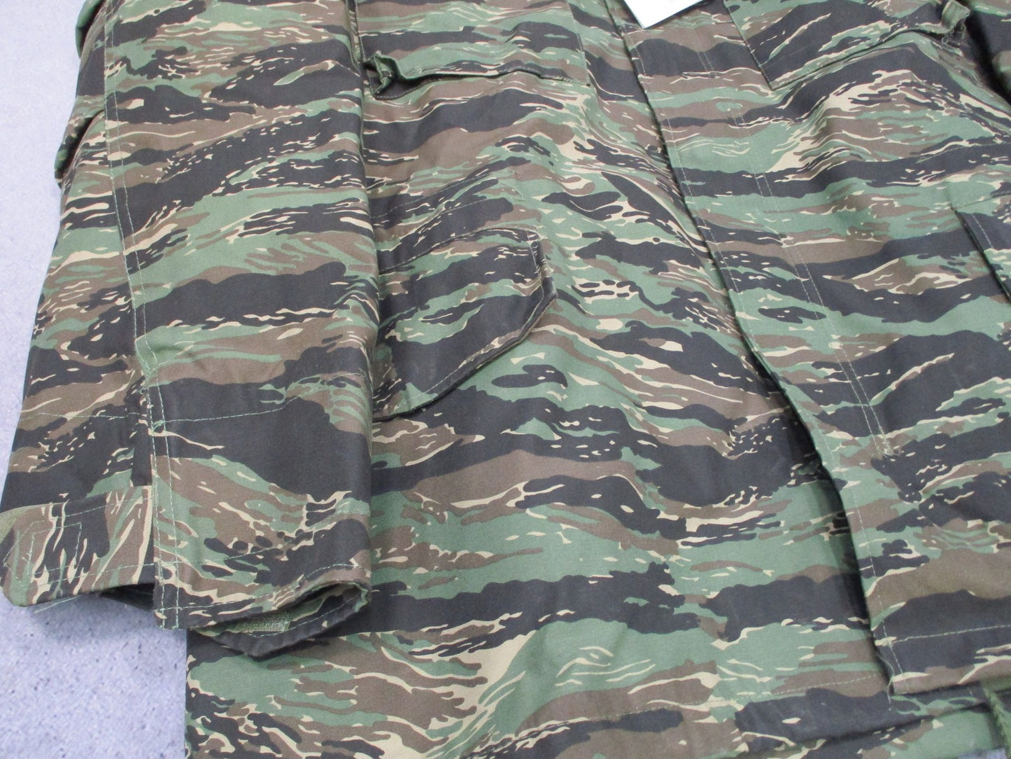 New Fox Outdoor M65 Field Jacket w/ Liner Tiger Stripe Camo Size XL