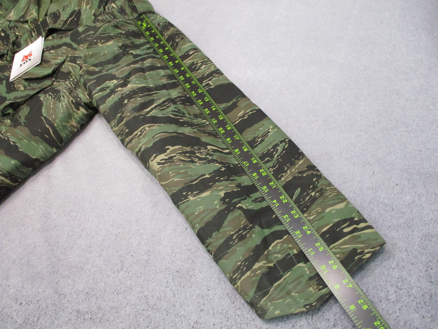 New Fox Outdoor M65 Field Jacket w/ Liner Tiger Stripe Camo Size XL