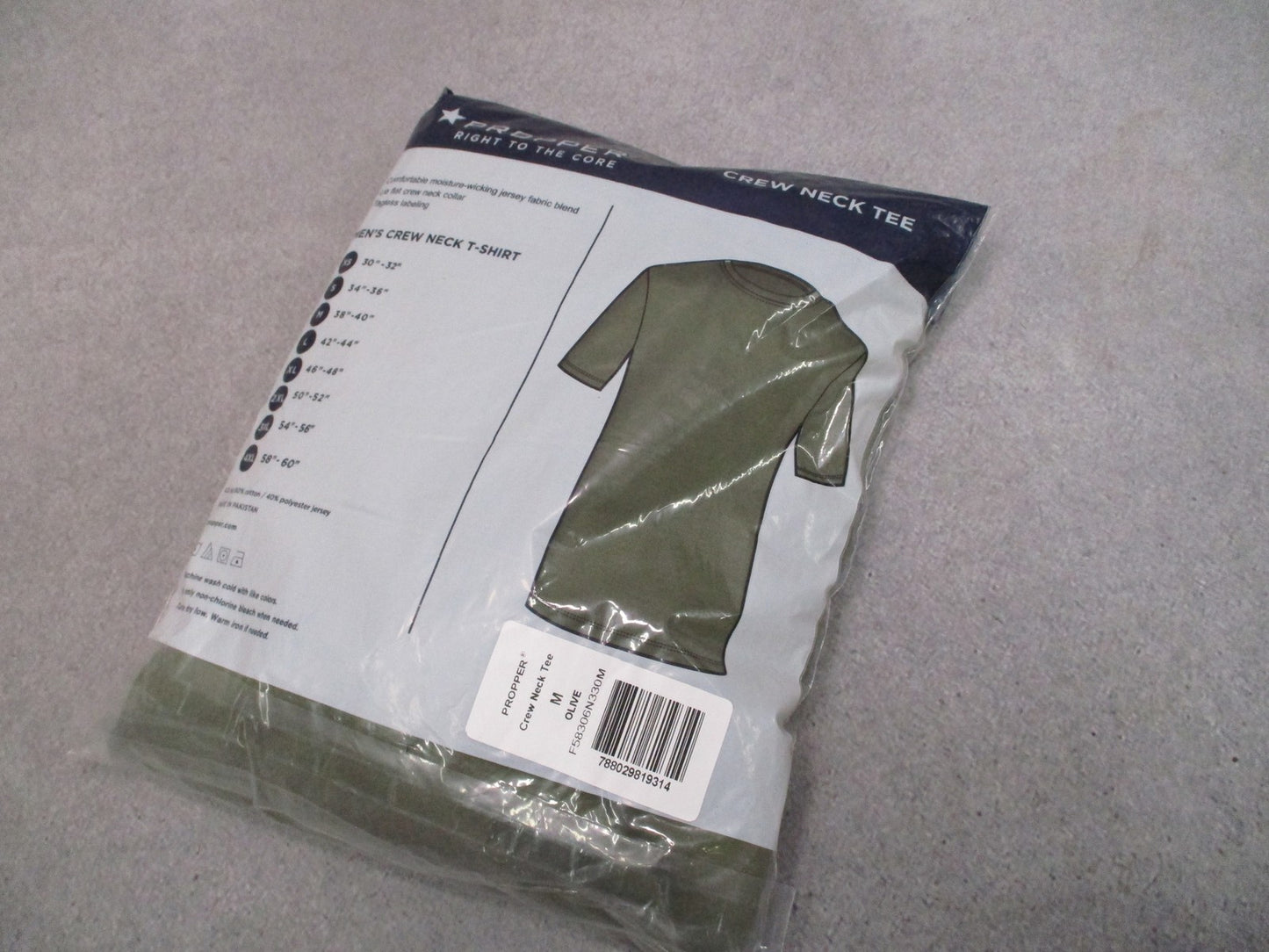 Propper USMC Regulation Olive Drab Crew Neck T-Shirt 3-Pack Size Medium New