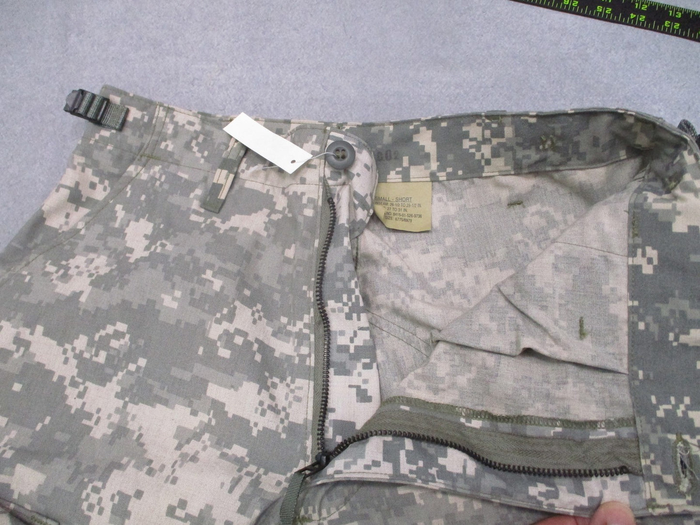 NEW ARMY ACU DIGITAL AIRCREW TROUSER A2CU AVIATION FUELER PANTS SMALL/SHORT UCP
