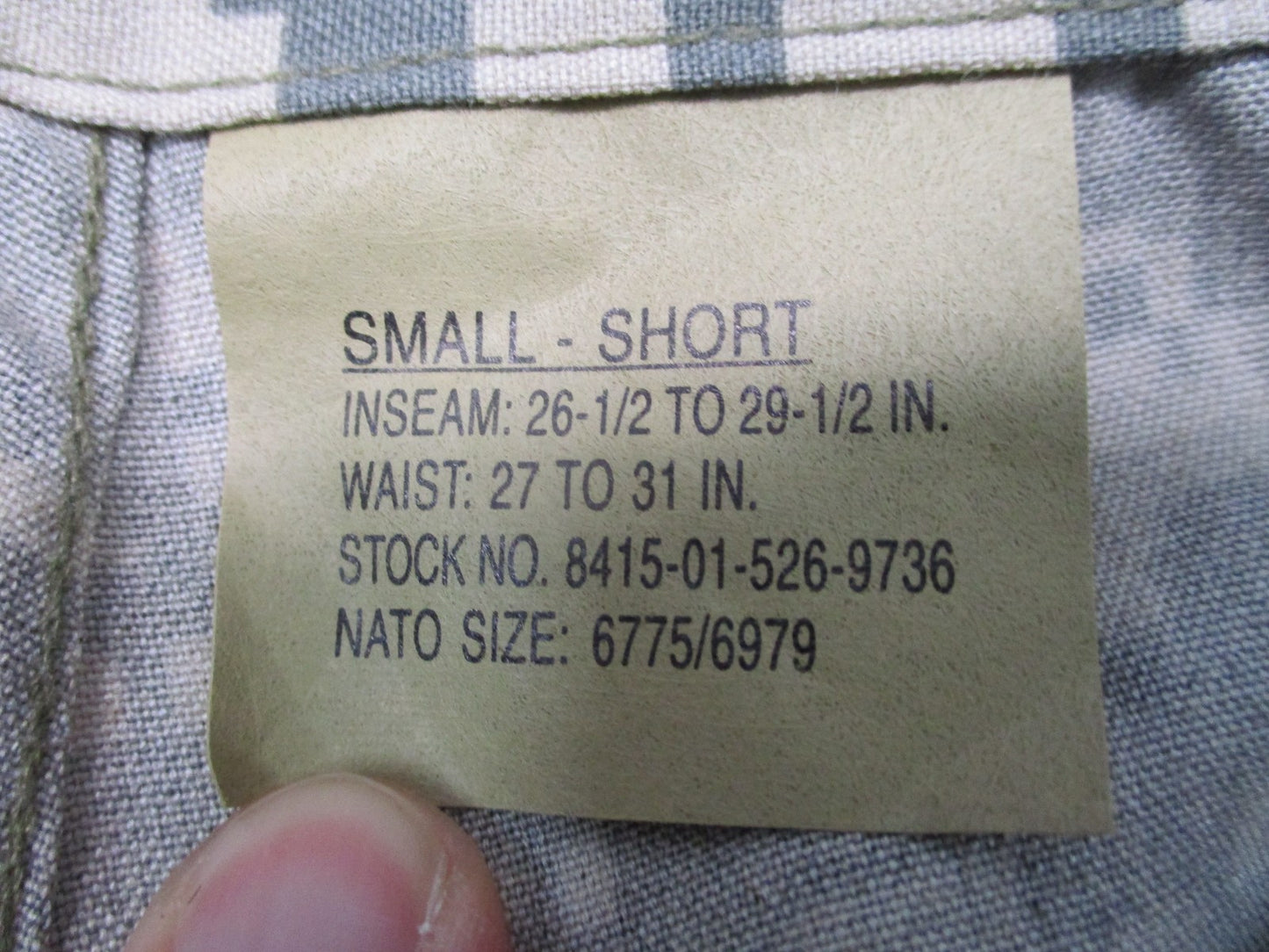 NEW ARMY ACU DIGITAL AIRCREW TROUSER A2CU AVIATION FUELER PANTS SMALL/SHORT UCP