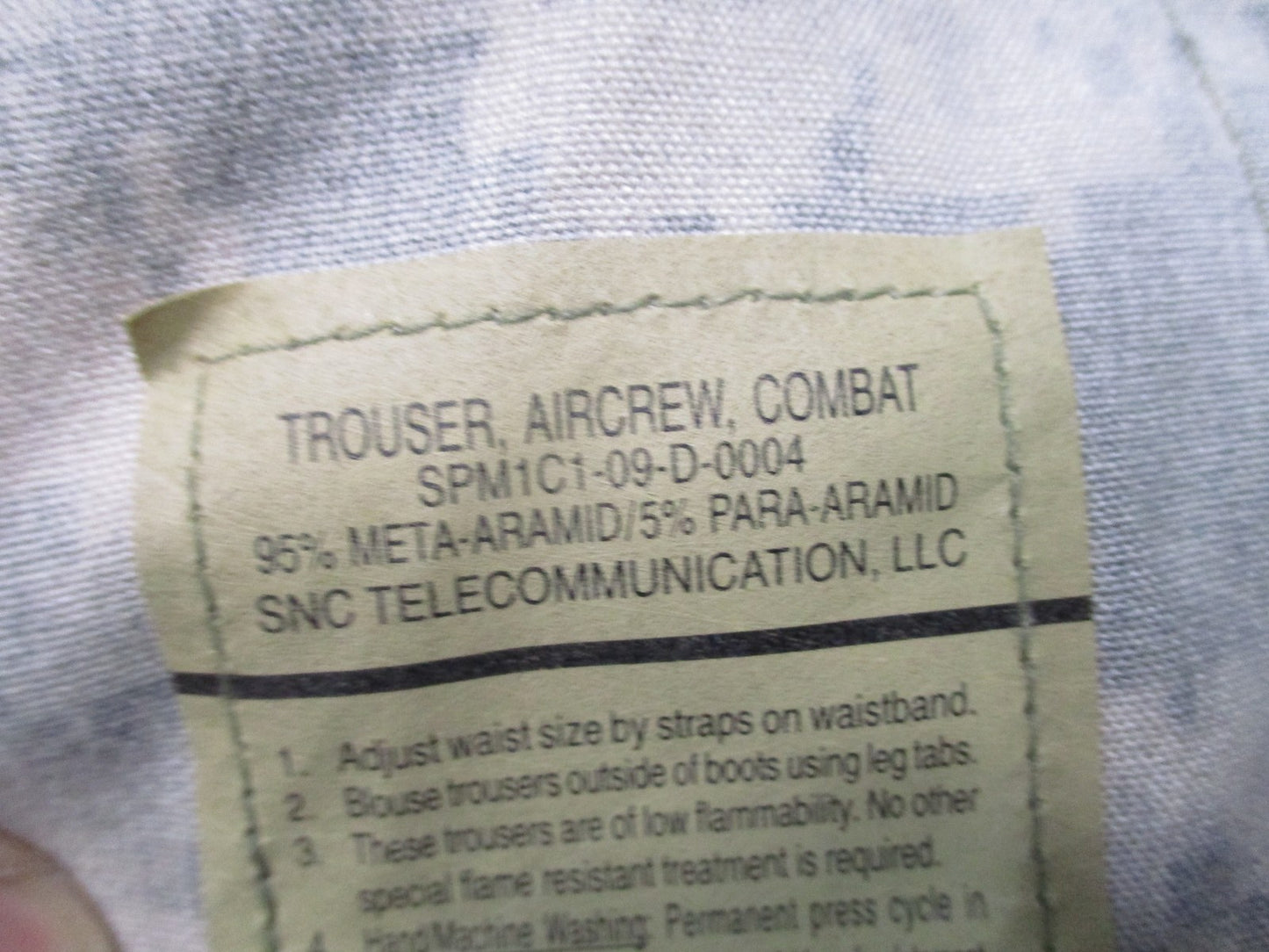 NEW ARMY ACU DIGITAL AIRCREW TROUSER A2CU AVIATION FUELER PANTS SMALL/SHORT UCP