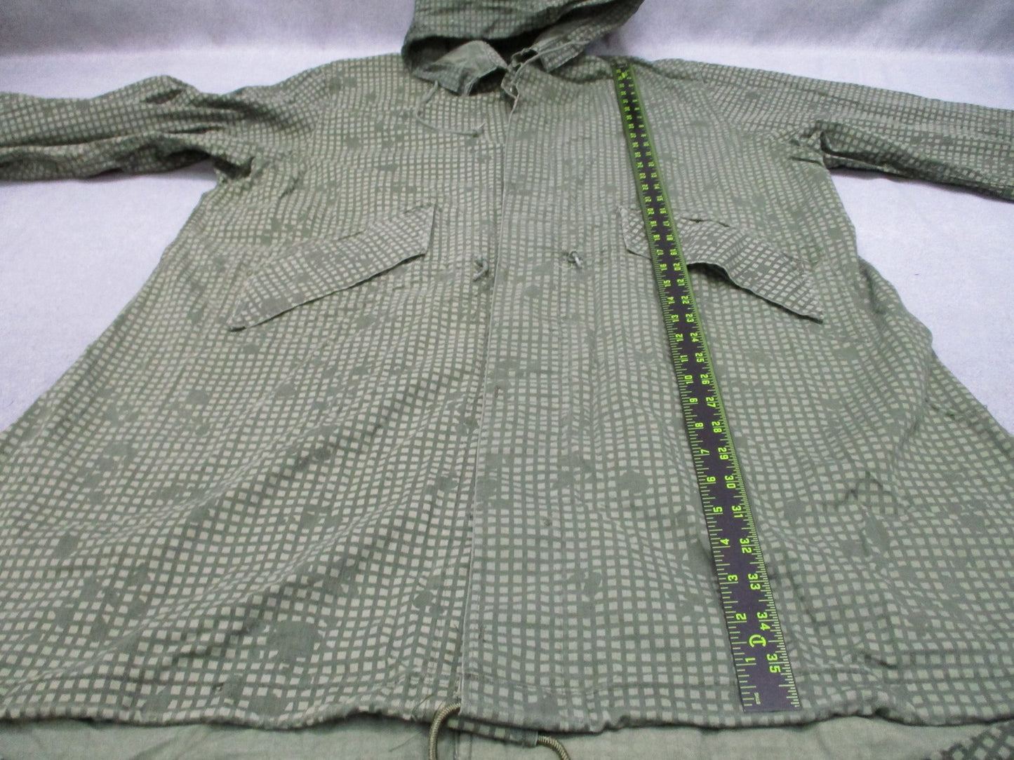 USGI Military Desert Night Camo Parka Large Vintage Surplus Jacket DNC
