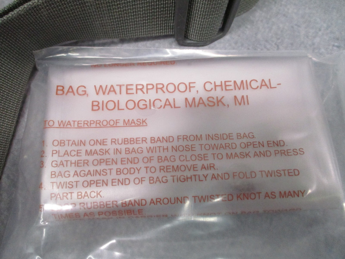 USGI Avon M50 JSGPM Gas Mask Medium CBRN Protective Mask Carrier Kit
