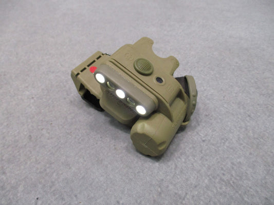 SureFire HL1-C-TN Helmet Light Tan White Red IR IFF NSN 6220-01-549-4203