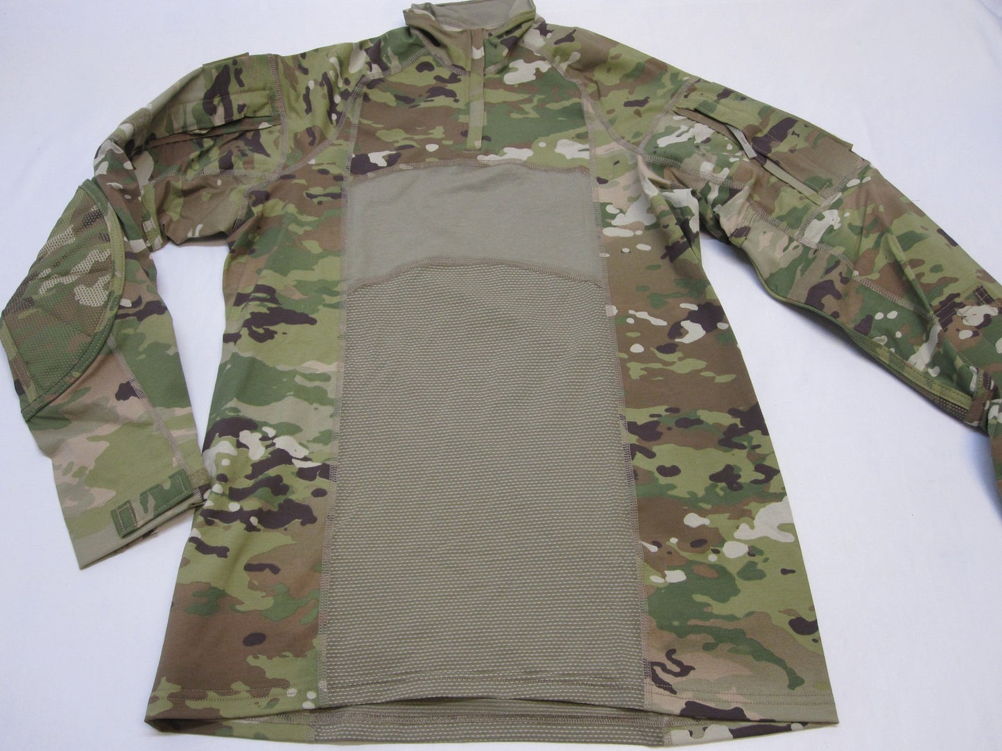NEW OCP PATTERN ARMY ADVANCED COMBAT SHIRT 1/4 ZIPPER MEDIUM HOT WEATHER TOP FR