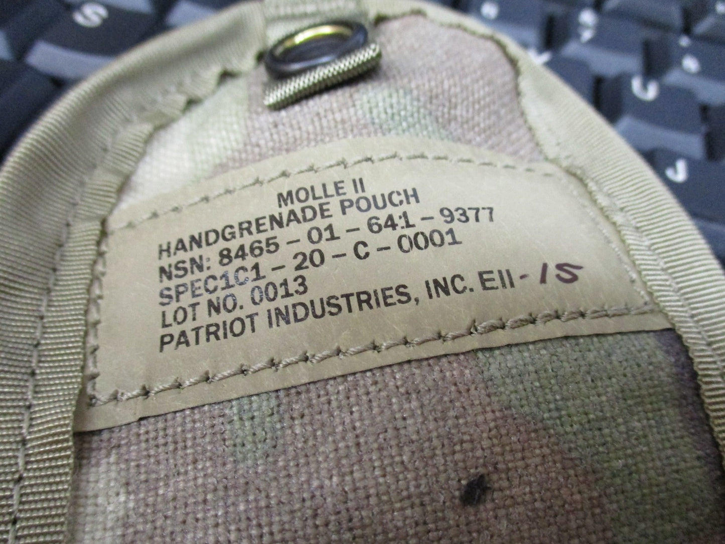 NEW USGI ARMY ISSUE FRAG HAND GRENADE MOLLE POUCH OCP MULTICAM 8465-01-641-9377